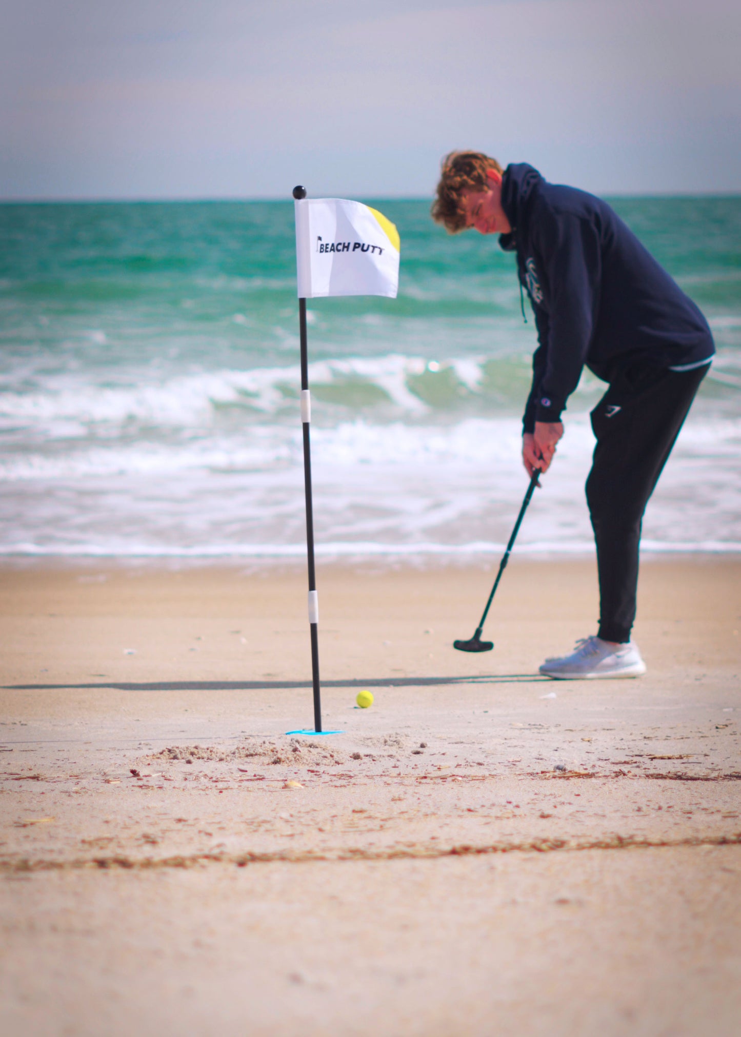 Original Beach Putt - Beach Golf Set - with (2) Adjustable Beach Putt Putters - ON SALE