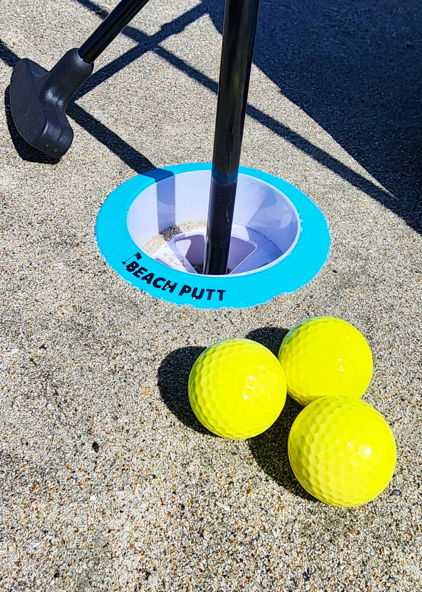Original Beach Putt - Beach Golf Set - with (2) Adjustable Beach Putt Putters