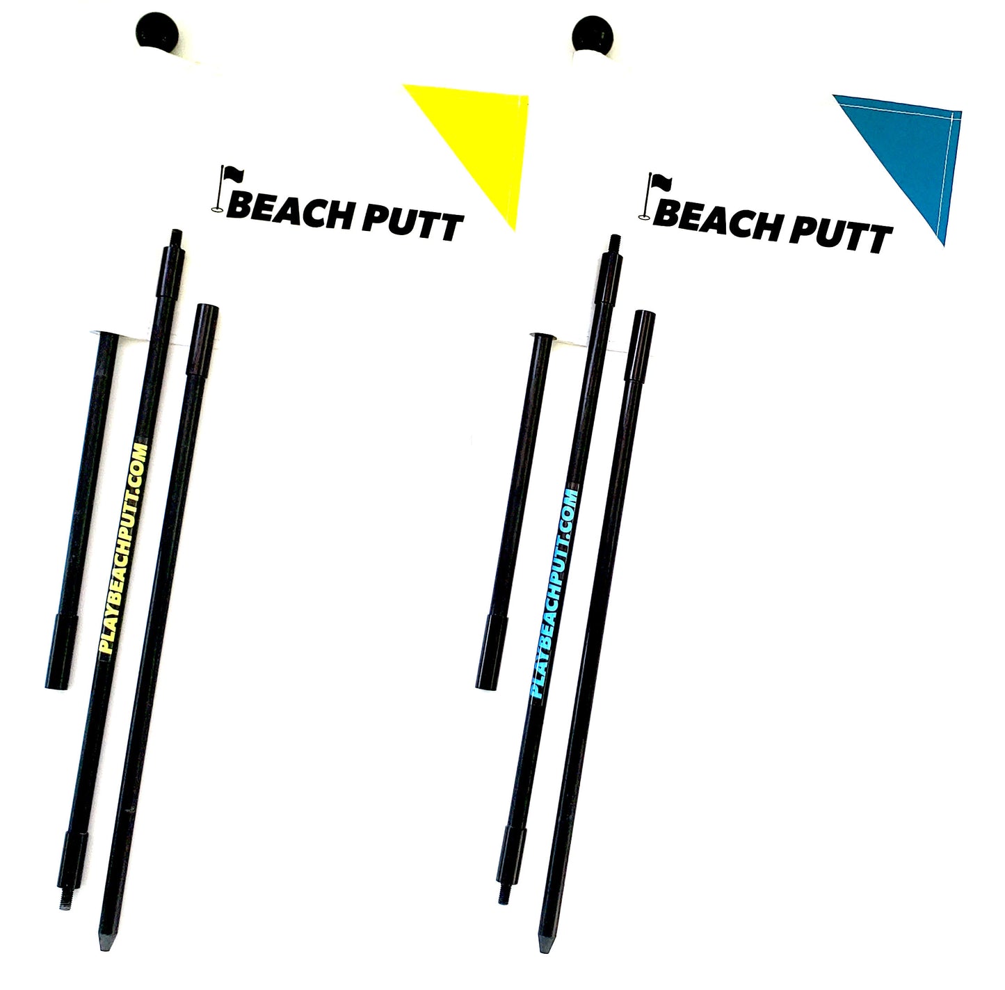 PRE-ORDER NOW - Original Beach Putt - Beach Golf Set - with (2) Adjustable Beach Putt Putters